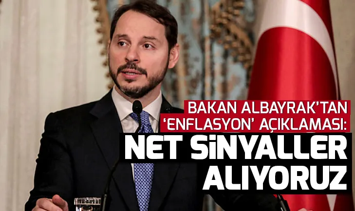 Son dakika: Bakan Albayraktan enflasyon açıklaması