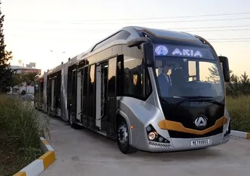 Dünyanın en büyük metrobüsü Bursa'da üretiliyor