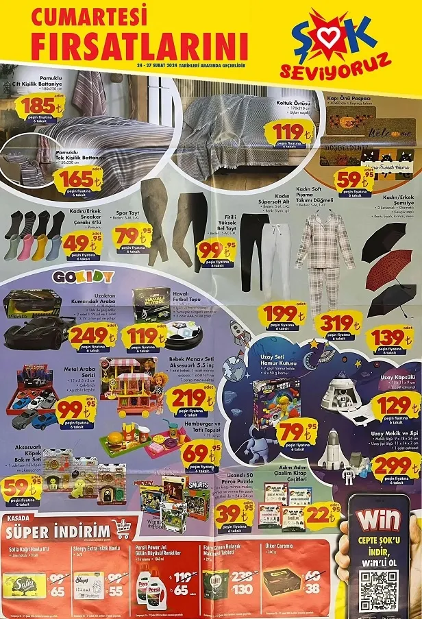 ŞOK 29 ŞUBAT AKTÜEL ÜRÜNLER KATALOĞU: Yeni doğan bebek için neye ihtiyacınız varsa ŞOK’ta! İşte haftanın indirim kataloğu - 7