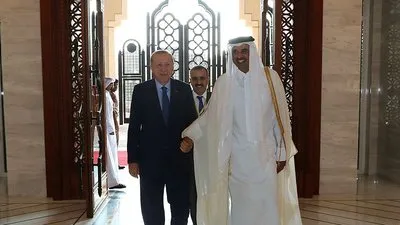 Erdoğan, Al Sani tarafından böyle karşılandı