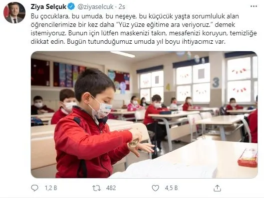 1614706514756.jpg Milli Eğitim Bakanı Ziya Selçuk'tan yüz yüze eğitim açıklaması! "Ara veriyoruz demek istemiyoruz" - 2