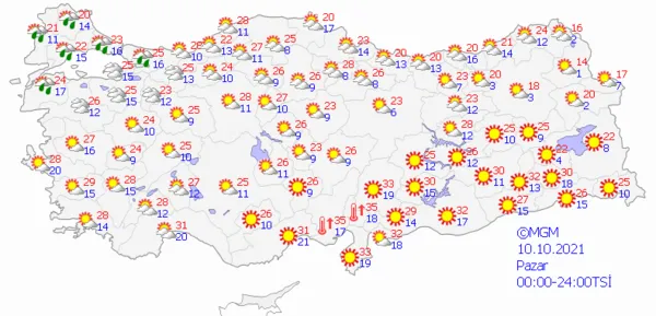 1633533432463.png Sıcaklıklar artacak ama sağanak yağış sürecek! İstanbul Ankara ve İzmir'de hava durumu nasıl olacak? 5 günlük son dakika hava durumu açıklaması - 7