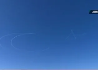 Akıncı’ya Erdoğan imzası! Bakü semalarında hilal ve yıldız! Teknofest’te nefesleri kesen gösteri