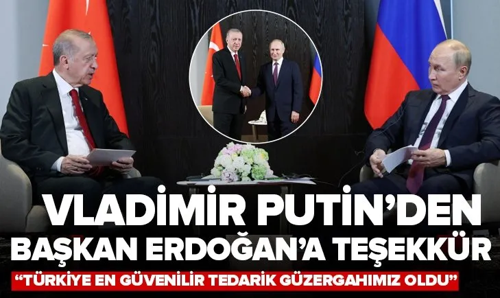 Başkan Erdoğan ve Putin arasında kritik görüşme