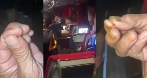 Yolcu otobüsünde panik! 45 yolcu ayakta gitti