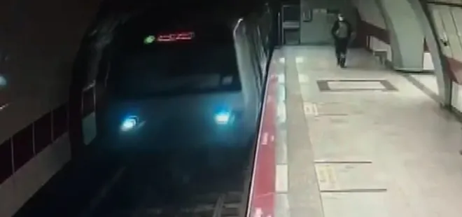 Kendini raylara bıraktı! Taksim Metro İstasyonu'nda intihar girişimi