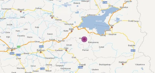Son dakika: Bitlis’te korkutan deprem! | 25 Nisan 2020 AFAD son depremler