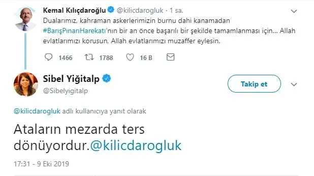 HDP'li vekil Sibel Yiğitalp'ten Kemal Kılıçdaroğlu'na: Ataların mezarda ters dönüyordur - 1
