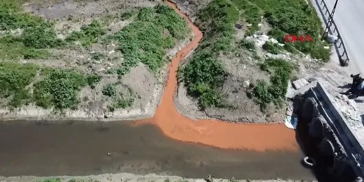 İstanbul'da turuncu dere faciası! Atıklar tehlike saçıyor - 3