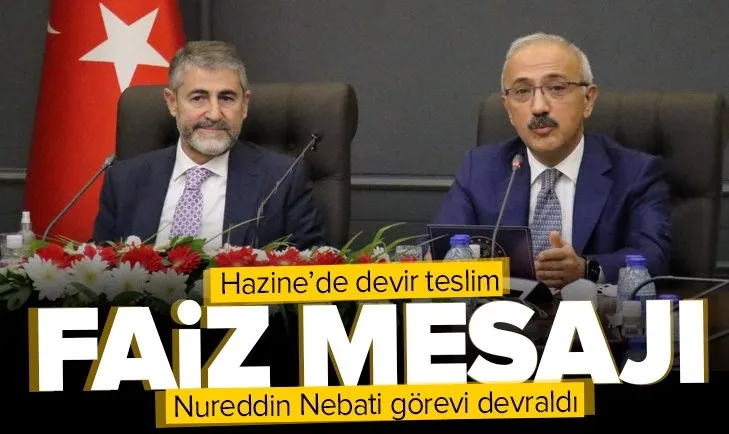 Son dakika: Hazine ve Maliye Bakanlığında devir teslim! Nureddin Nebati görevi devraldı