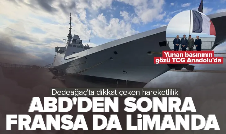 Yunan basınında TCG Anadolu manşeti!