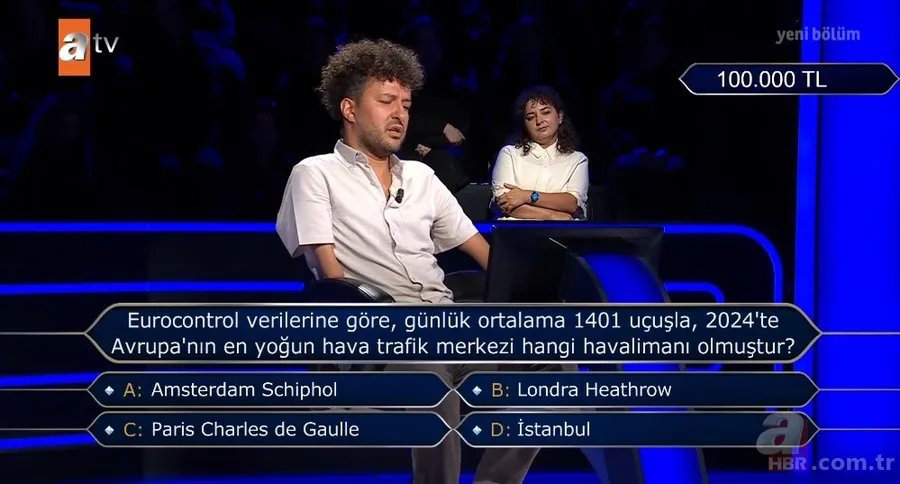 Milyoner’de heyecan dolu anlar! 500 binlik soruda risk aldı 14