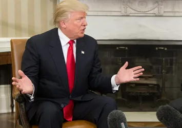 Obama Beyaz Saray'da Trump'u ağırladı