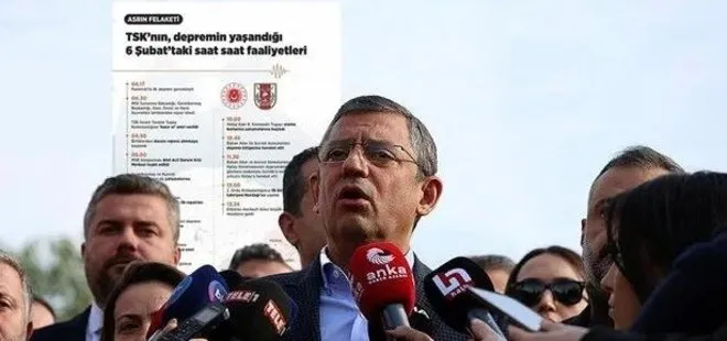 CHP lideri Özgür Özel’den Başkan Erdoğan ve TSK’ya iftira! Ordu yoktu yalanı madde madde çürüdü