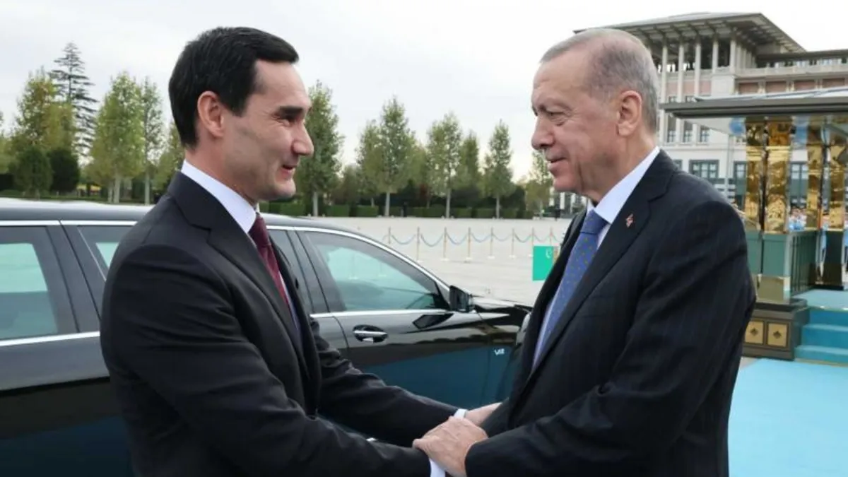 Başkan Erdoğan'dan Türkmenistan ile kritik temas: İkili ilişkiler ve bölgesel meseleler masada
