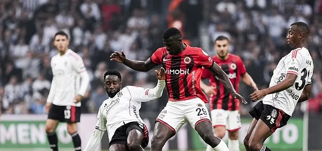 Beşiktaş evinde yara aldı! Siyah-beyazlılar Gençlerbirliği’ne mağlup oldu