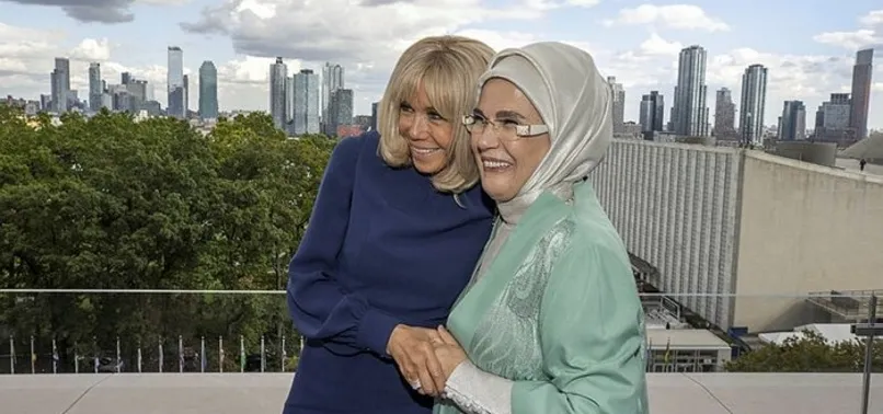 Brigitte Macron'dan Emine Erdoğan'a sıfır atık teşekkürü