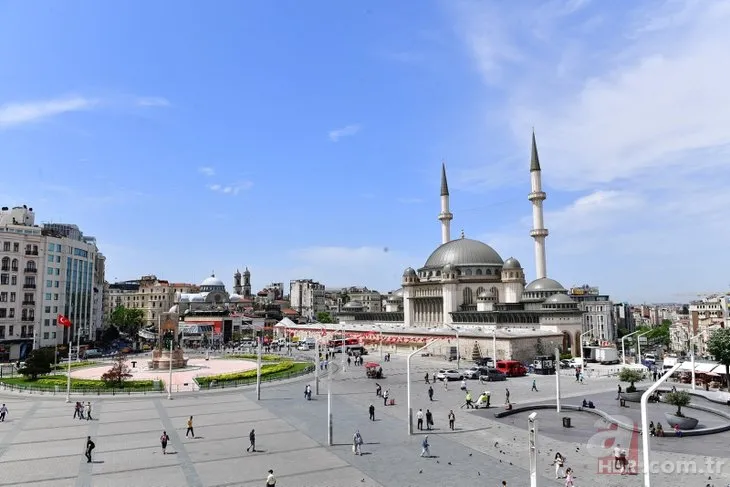 Taksim Camisi bugün açılıyor! Türkiye ve dünyada sayılı uygulama