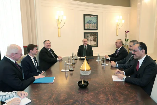 Başkan Erdoğan ile Pompeo görüştü - 1
