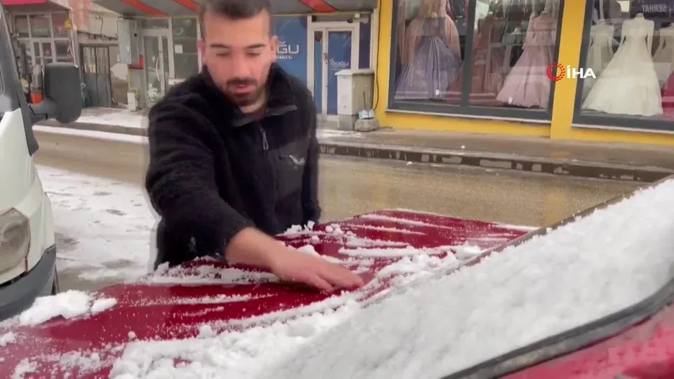 Sarıkamış beyaza büründü