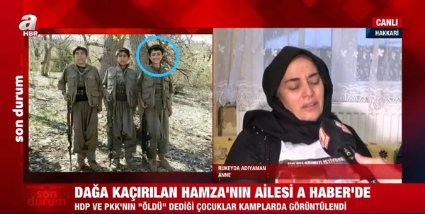 PKK kaçırdı HDP 'öldü' dedi! Dağa kaçırılan 9 yaşındaki Hamza'nın ailesi A Haber'de... - 1