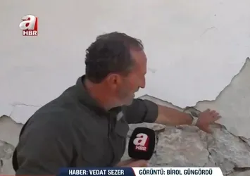 Canlı yayında deprem: Şu anda deprem oldu!