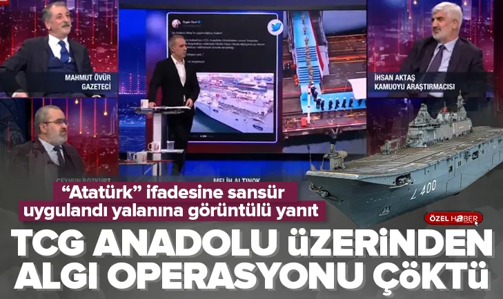 TCG Anadolu üzerinden algı operasyonu çöktü