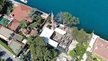 Üsküdar’da alevlere teslim olmuştu! İşte tarihi Vaniköy Camii’nin son hali böyle görüntülendi