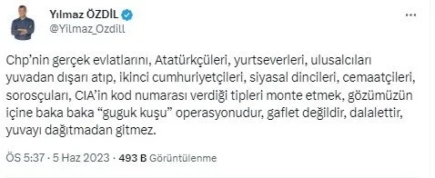 1686343448526.jpg CHP'lilerden Kılıçdaroğlu'na adaylık sözleri sonrası yaylım ateşi: İstifa et be adam! Sinir hastası ettin bizi... - 6