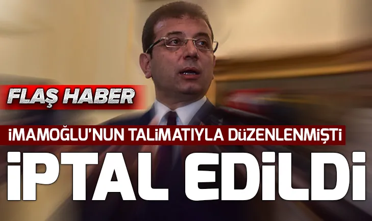 Ekrem İmamoğlunun talimatıyla düzenlenen Ramazan konserleri iptal