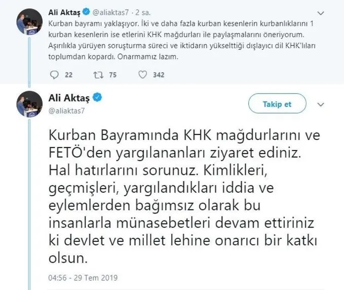 Saadet Partili Ali Aktaş: FETÖ’den yargılananları ziyaret edin
