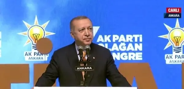 Son dakika: Başkan Erdoğan’dan Ankara 7. Olağan İl Kongresi’nde önemli açıklamalar