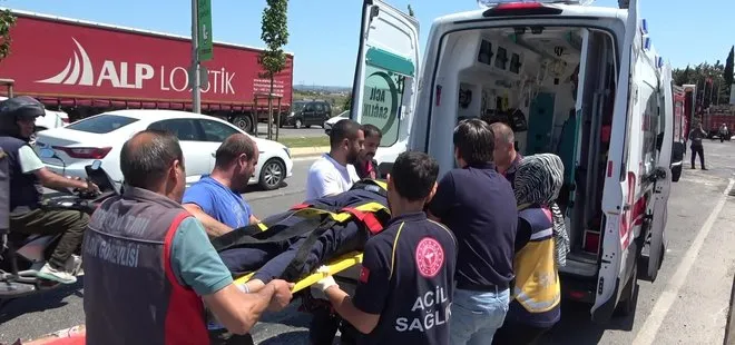 İstanbul’da yangına giden itfaiye aracı devrildi: Çok sayıda yaralı var