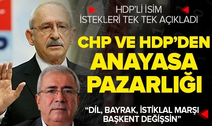 HDP’den küstah Anayasa talebi