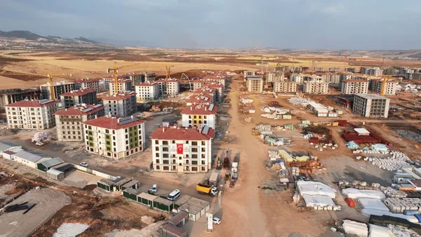 Adıyaman'da deprem konutları | İlk konutlar 29 Ekim'de teslim edilecek - 1