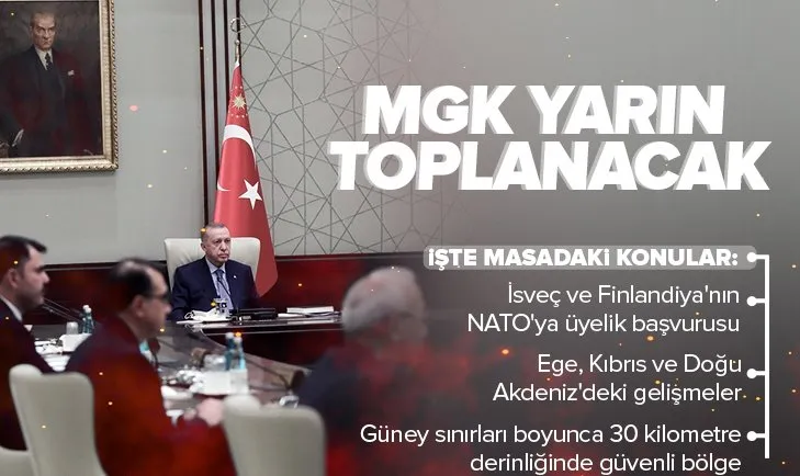 Milli Güvenlik Kurulu yarın Başkan Erdoğan liderliğinde toplanıyor! İşte masadaki konular