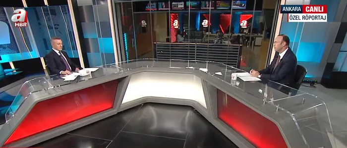 AK Parti Genel Başkan Yardımcısı Erkan Kandemir A Haber'e konuştu (Ekran görüntüsü / A Haber)