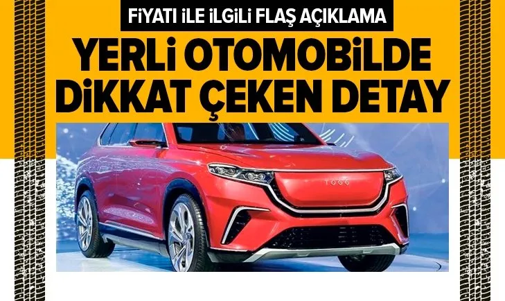 Yerli otomobil TOGG'da kritik detay! Fiyatı ile ilgili flaş açıklama