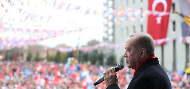 Başkan Erdoğan: Tayyip Erdoğan milletine terörist diyecek kadar istikametini kaybetmemiştir