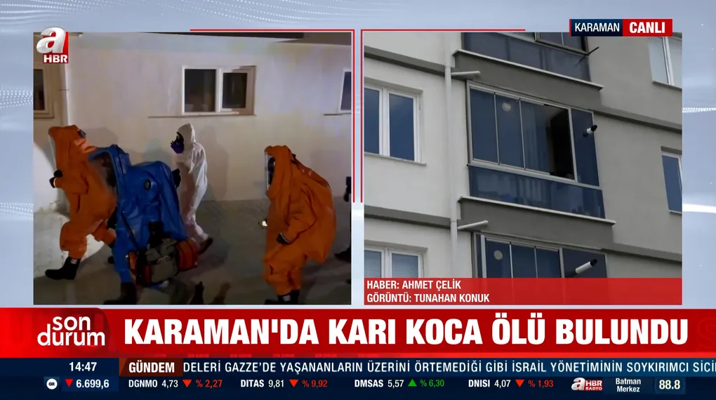 Karaman'da şüpheli ölüm! Evlerinde ölü bulunan karı koca için inceleme