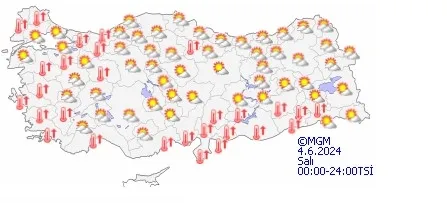 Kavurucu sıcaklar yolda! Meteoroloji uyardı 7 ile dikkat | 36 dereceye kadar yükselecek