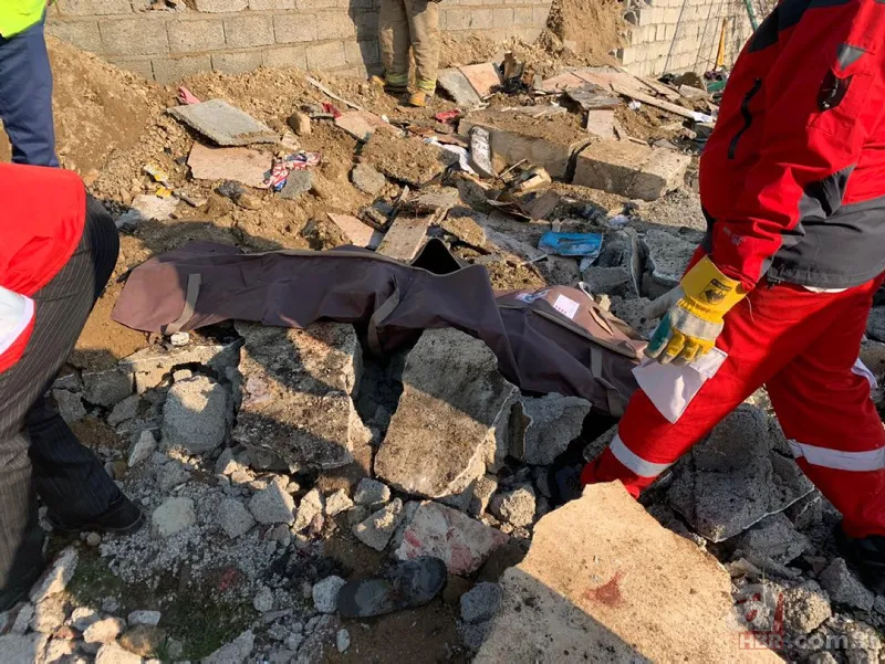 İran'da düşen uçağın enkazından ilk görüntüler! 16