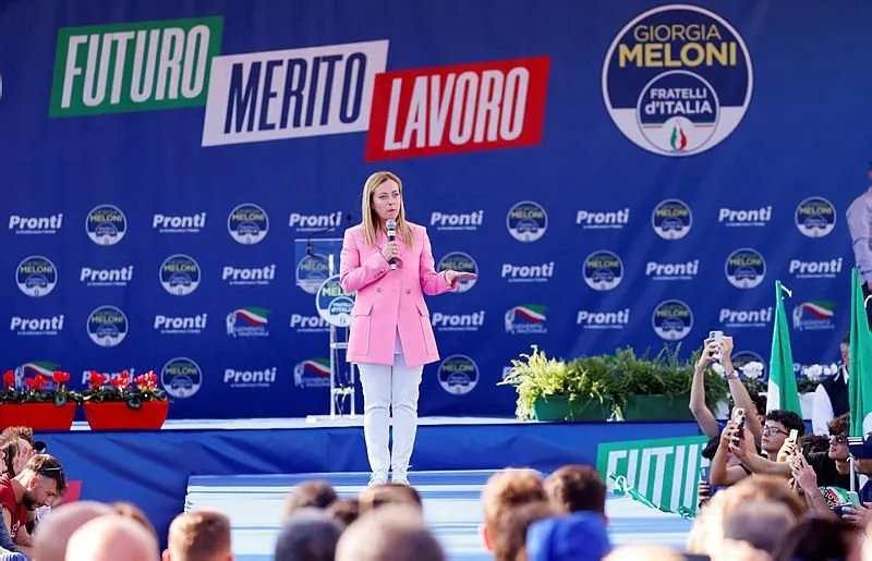 İtalya’daki genel seçimlerden flaş haber! Giorgia Meloni liderliğindeki Kardeşleri Partisi birinci çıktı