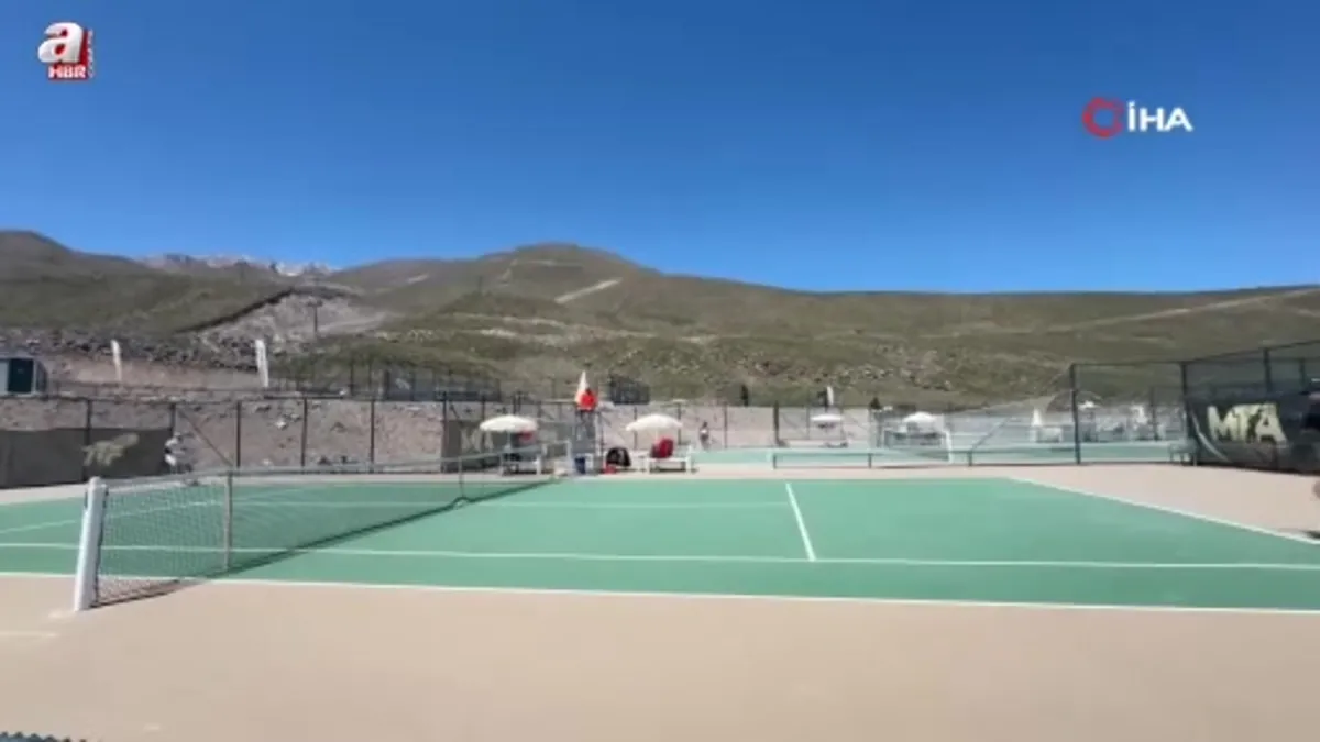 Kayseri Erciyes'te Dünya Tenis Turu tamamlandı