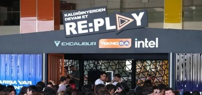 RE:PLAY heyecanı Excalibur gücüyle başladı