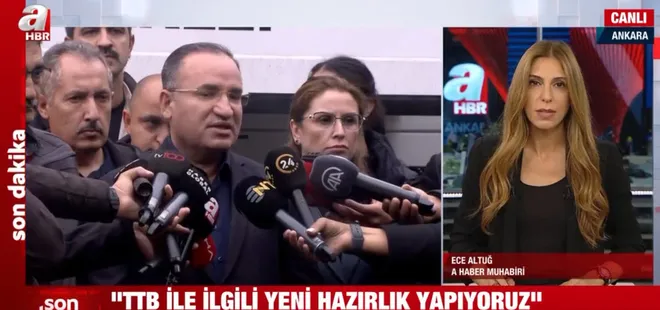 Adalet Bakanı Bekir Bozdağ’dan TTB Başkanı Fincancı hakkında açıklama! Düşmanlık kabul edilemez