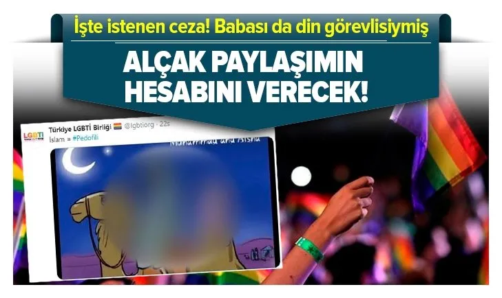 Hz. Muhammed'e hakaret eden alçak paylaşımın sahibine 7.5 yıl ceza istendi! Babası da din görevlisiymiş