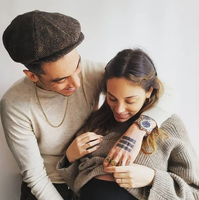 can bonomo ve oyku karayel in oglundan
