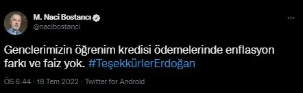 Başkan Erdoğan’ın KYK müjdesinden sonra sosyal medya yıkıldı: Teşekkürler Erdoğan