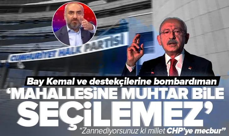 Kılıçdaroğlu ve destekçilerine bombardıman